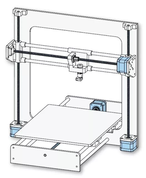 電動梯形絲杠應(yīng)用在3D打印機(jī)